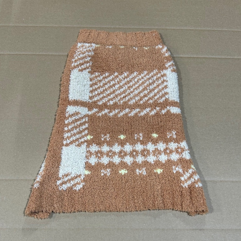 NWT Offleash by Aerie Brown and Cream Fleece Dog Sweater - M